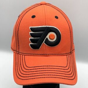 Philadelphia Flyers OTH Old Time Hockey Orange Black NHL Strapback Hat Cap